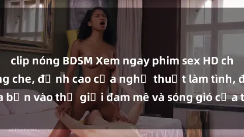 clip nóng BDSM Xem ngay phim sex HD chất lượng cao không che, đỉnh cao của nghệ thuật làm tình, đưa bạn vào thế giới đam mê và sóng gió của tình yêu không giới hạn.